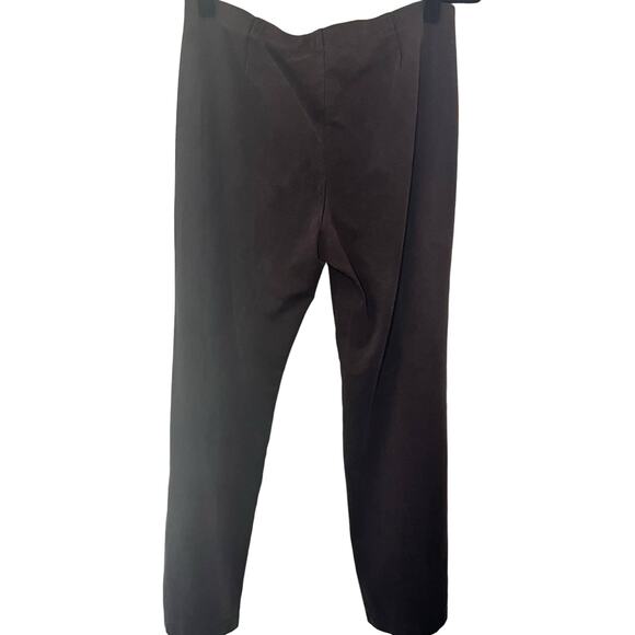 Eileen Fisher brown pull on Straight leg tencel lyocell blend pants Size Medium - Picture 3 of 8